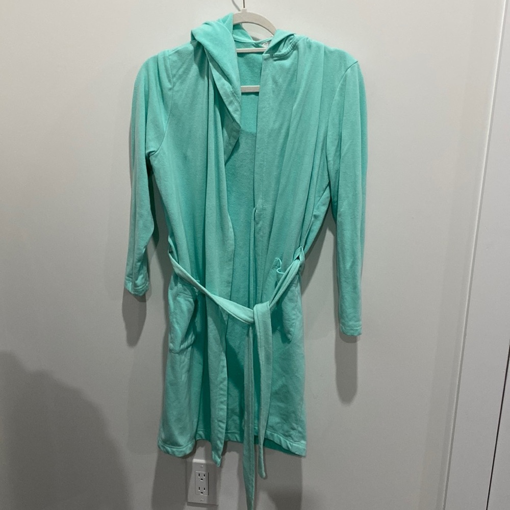 Mint Green Lightweight Bathrobe
